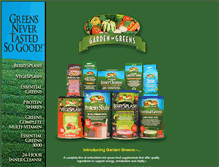 Tablet Screenshot of garden-greens.com